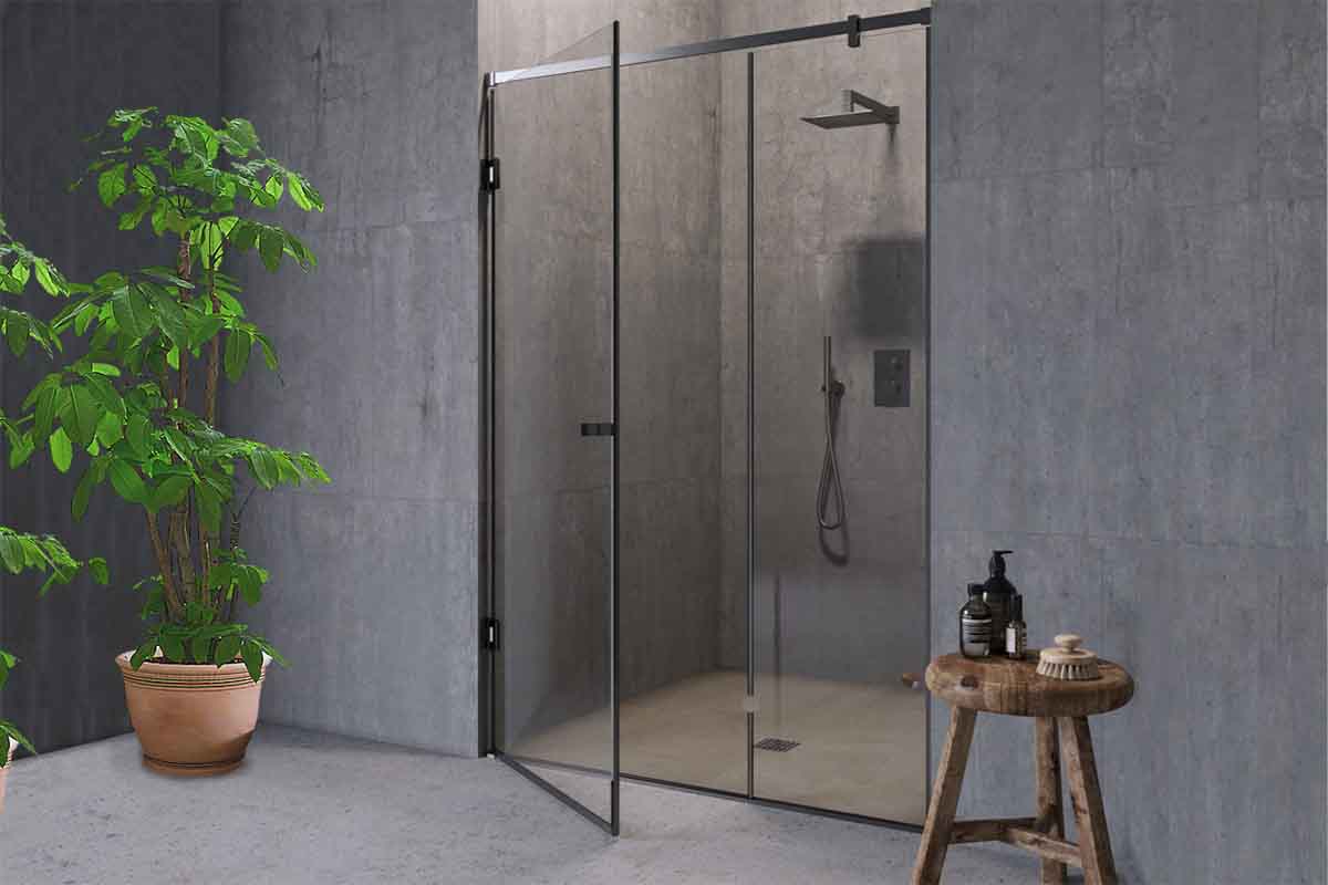Porte de douche sur mesure